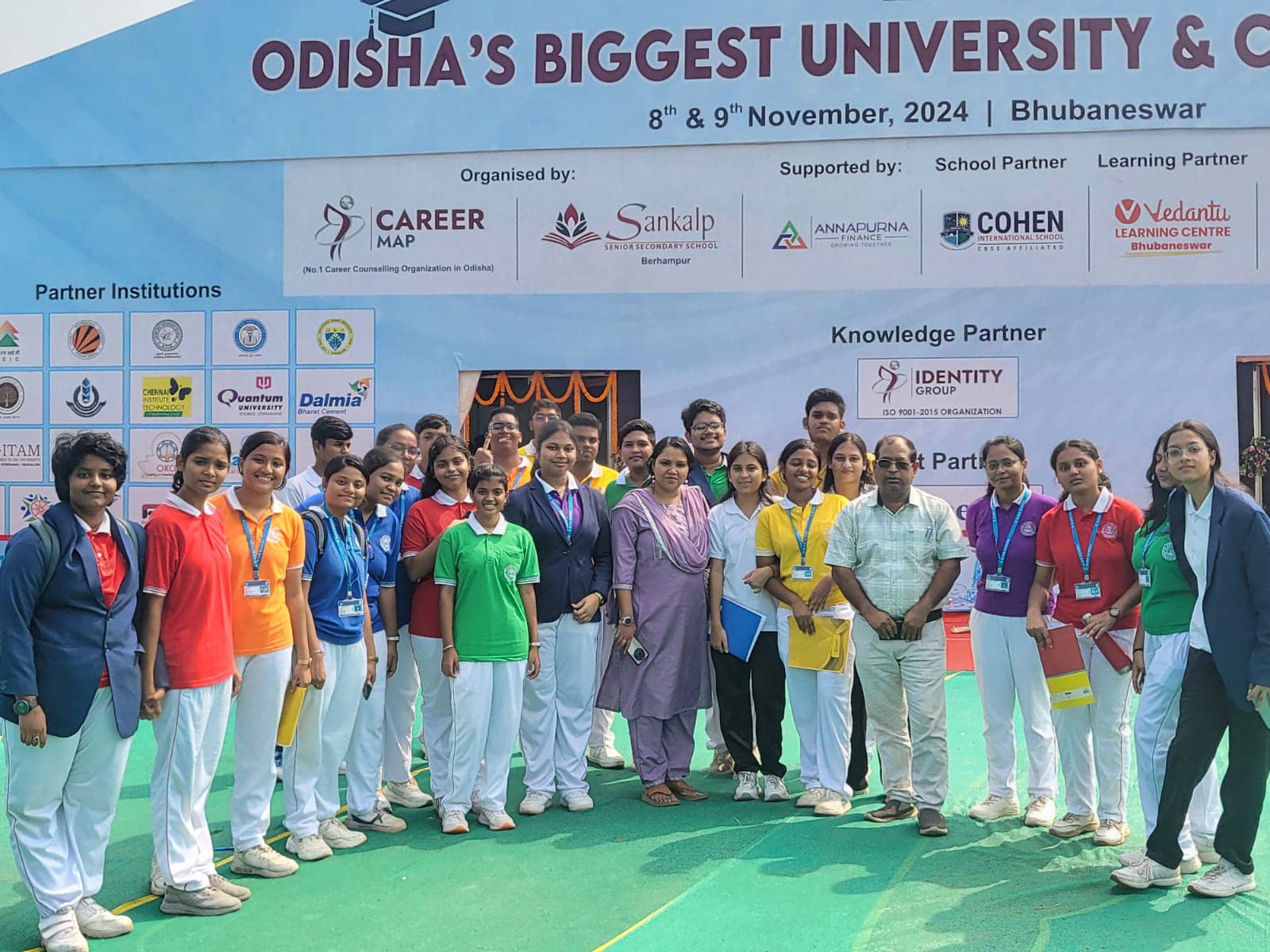 Our bright young minds from Class 11 took a step towards their future by attending Odisha's biggest university fair (Path Pradarshak) at Khandagiri.