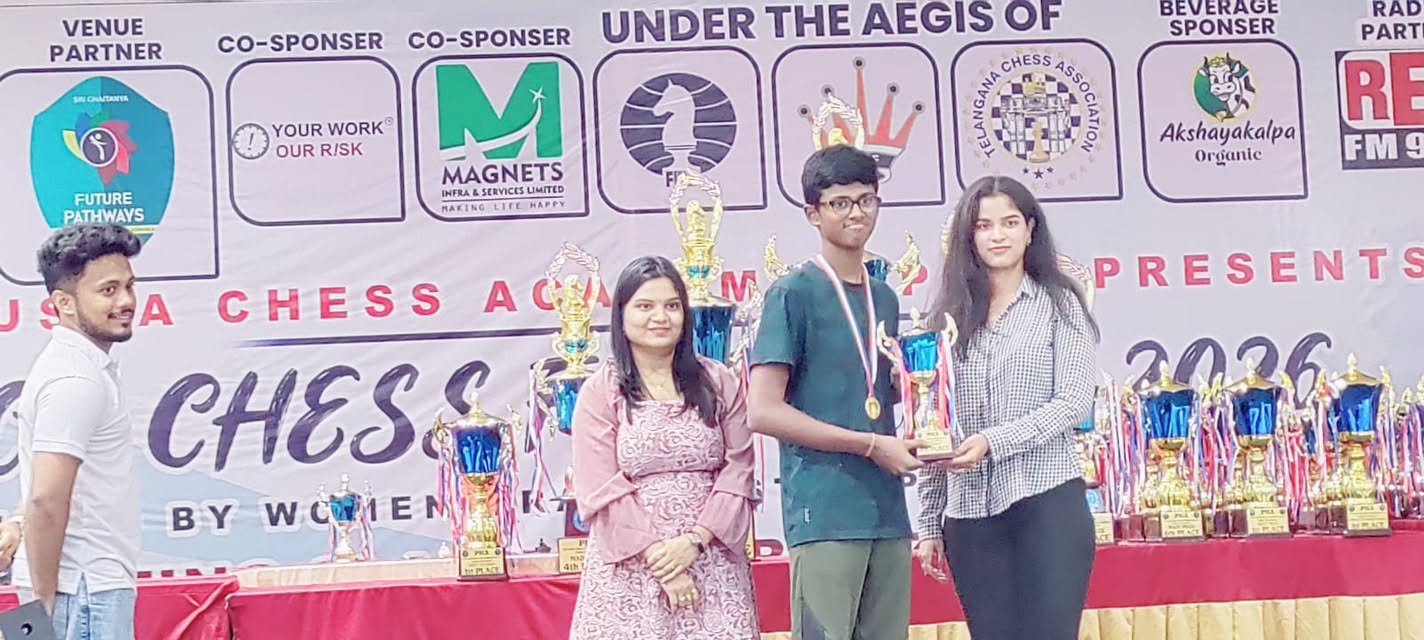 Huge congratulations to Vineet Nayak from Class VIII A for an incredible performance at the PICA Chess Festival in Hyderabad!